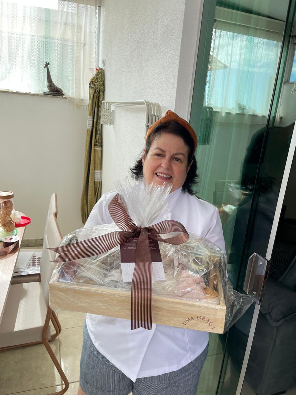 Mesa de café da manhã farta